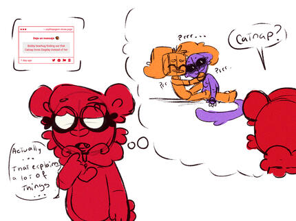 Catnap doesn't love Bobby