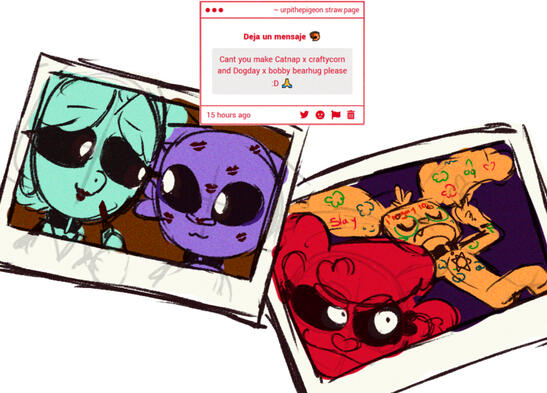 Dogday slept first at the sleepover lmao